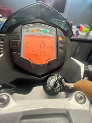KTM 125 Duke ABS Negra/Naranja/Blanca