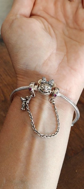Pulsera + cadena seguridad Pandora