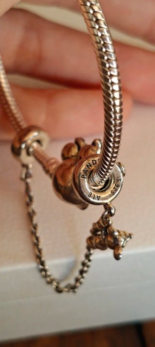 Pulsera + cadena seguridad Pandora