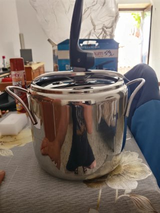 Pentola a pressione 7lt usato solo una volta
