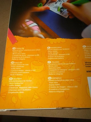 Cámara de Impresión Instantánea y Accesorios