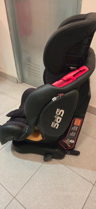 Silla coche niño negra