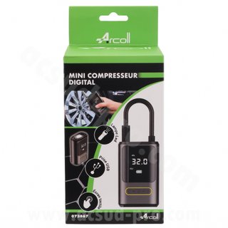 Mini Compresor Digital Coche/Moto/Bici