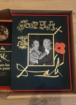 Libro coleccionista Dalí y Josep Pla edición limit