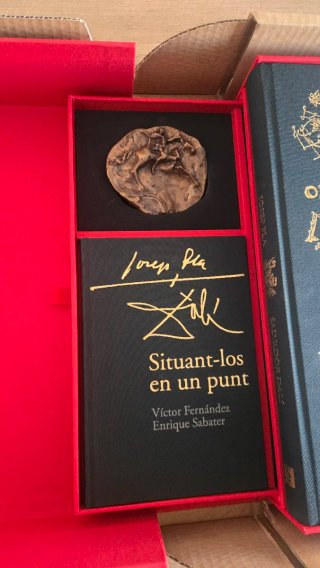 Libro coleccionista Dalí y Josep Pla edición limit