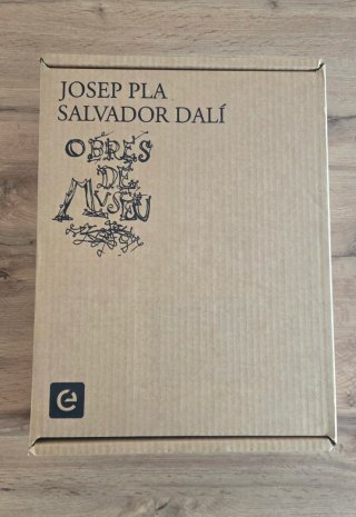 Libro coleccionista Dalí y Josep Pla edición limit
