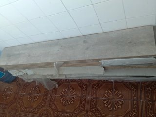 Suelo laminado gris