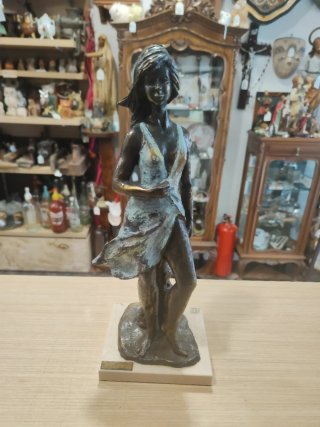 Escultura de Bronce Lluis Jordà - Figura Mujer