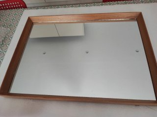 Espejo Madera Maciza 73x53