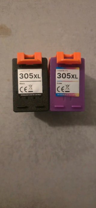 2 Pack Tinta HP 305XL Negro y Color