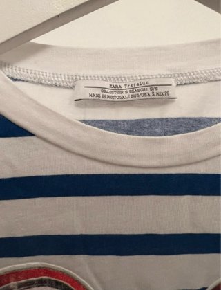 T-shirt Zara righe