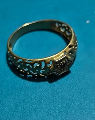 Anillo Oro 18k Vintage
