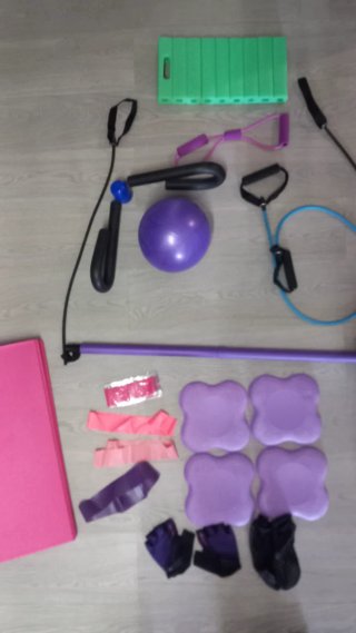 Pack Fitness/Pilates Casa