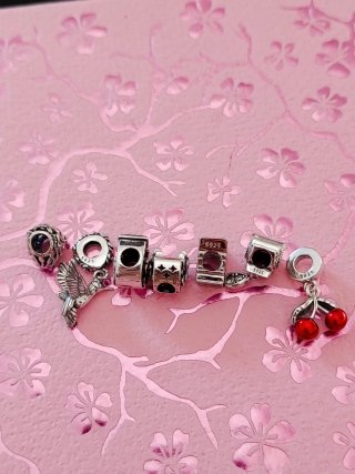 Lote 7 charms plata