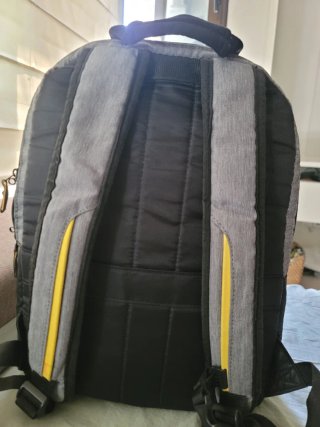 Mochila American Tourister Negra/Gris