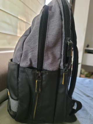 Mochila American Tourister Negra/Gris