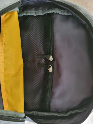 Mochila American Tourister Negra/Gris