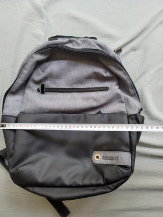 Mochila American Tourister Negra/Gris