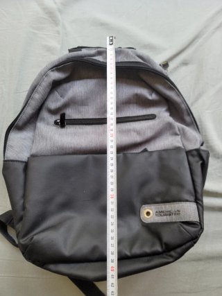 Mochila American Tourister Negra/Gris