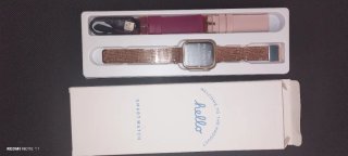 Smartwatch, con correas intercambiables, intellige