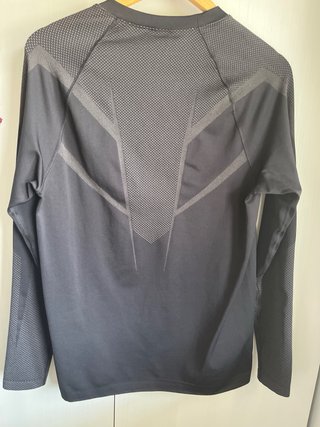 Gymshark Onyx V5 nera logo blu (ORIGINALE)