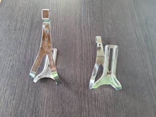 Calapies para pedales de bicicleta