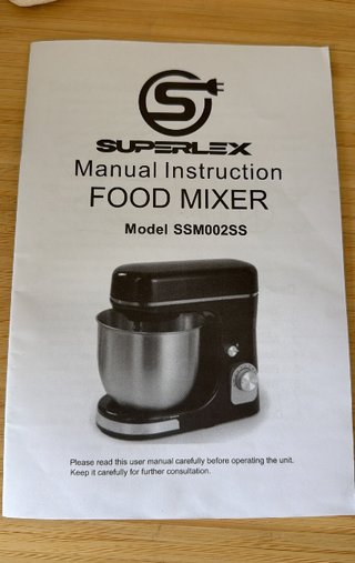 Superlex SSM002SS Batidora Repostería