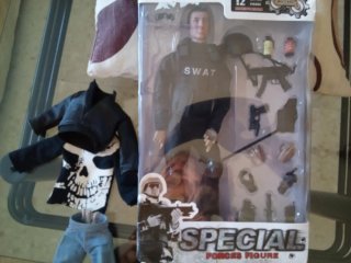 Figura Articulada tipo, Geyperman, Power Team,etc