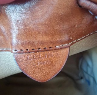 Bolso Bucket Celine Macadam Marrón