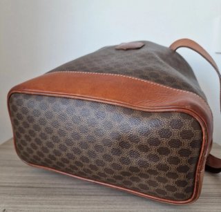 Bolso Bucket Celine Macadam Marrón