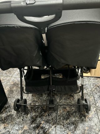Carrito Gemelar Chicco Negro
