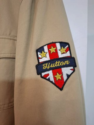 Chaqueta militar Hutton kaki acolchada