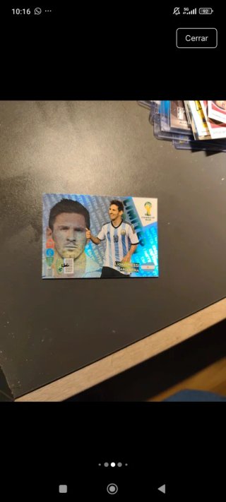 Lote cromos Messi