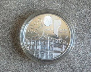 1994 Moneda Plata Juan Carlos I Rey España 1994.