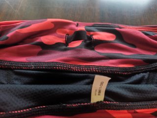 Falda Padel Camuflaje Rojo
