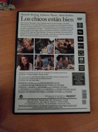 DVD Los Chicos Están Bien (The Kids Are All Right)