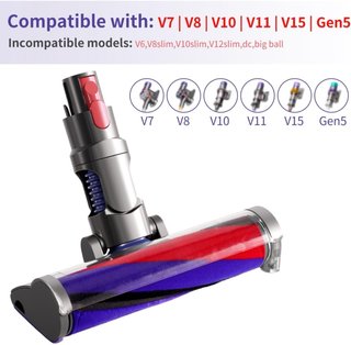 NUEVO! Cepillo Rodillo LED para Dyson