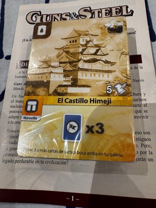 Juego de Mesa Guns & Steel + Expansion Español