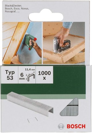 Bosch 1000x Grapa de Tipo 53