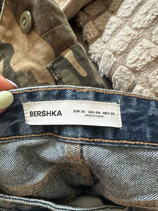 Jeans anchos efecto lavado