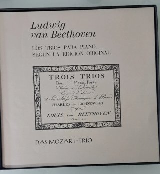 Ludwig van Beethoven - Klaviertrios Caja 5 vinilos