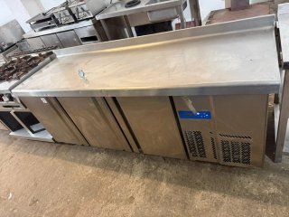 Bajomostrador Refrigerado Acero Inoxidable