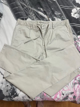 Pantalones Beige