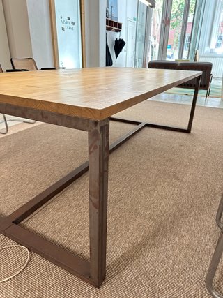 Lote de 2 Mesas de oficina hechas a mano