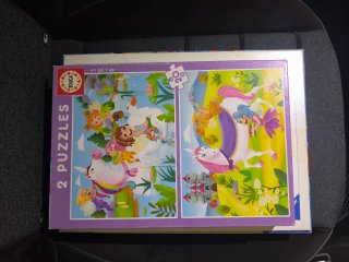 Puzzle infantil Educa 2 puzzles