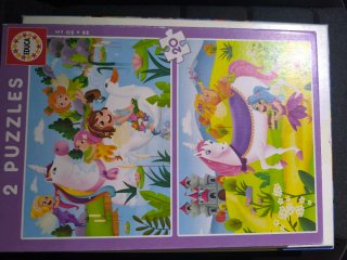 Puzzle infantil Educa 2 puzzles
