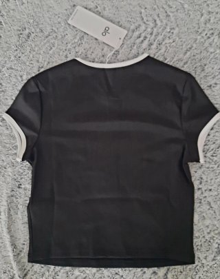 Camiseta Crop Alo Yoga Ringer Talla M