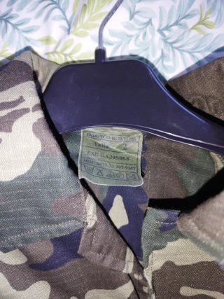 Camisa militar camuflaje TALLA 2