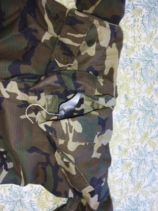 Camisa militar camuflaje TALLA 2