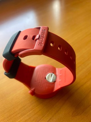 Reloj Swatch Naranja y Rosa